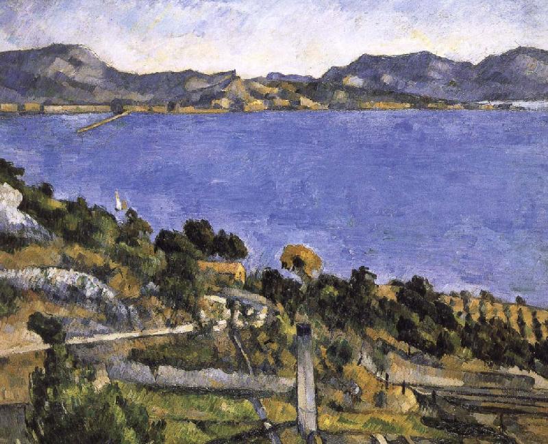 Marseilles Bay, Paul Cezanne